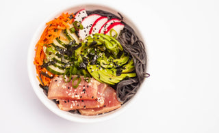 Black Bean Pasta Poke Bowl - Livivafoods.com