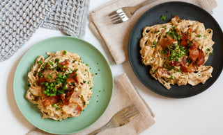 Decadent Smoky Alfredo Pasta - Livivafoods.com