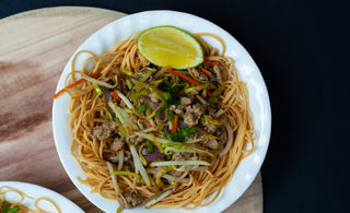 Egg Roll Noodles with Soybean Spaghetti - Livivafoods.com