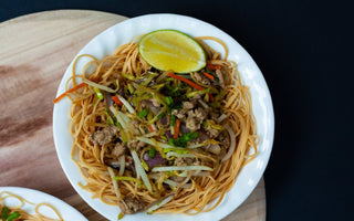 Egg Roll Noodles with Soybean Spaghetti - Livivafoods.com