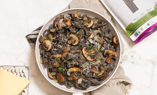 Garlic Mushroom Pasta - Livivafoods.com