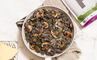 Garlic Mushroom Pasta - Livivafoods.com