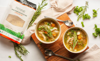 Instant Pot Keto Chicken Noodle Soup - Livivafoods.com