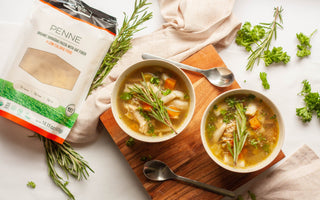 Instant Pot Keto Chicken Noodle Soup - Livivafoods.com