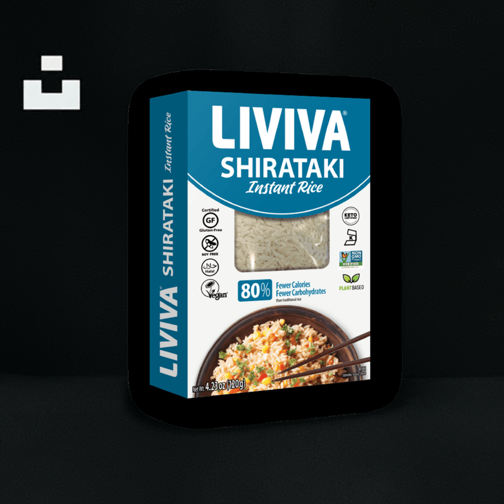 Dried Shirataki Instant Rice (6 - 24 pk) - Livivafoods.com