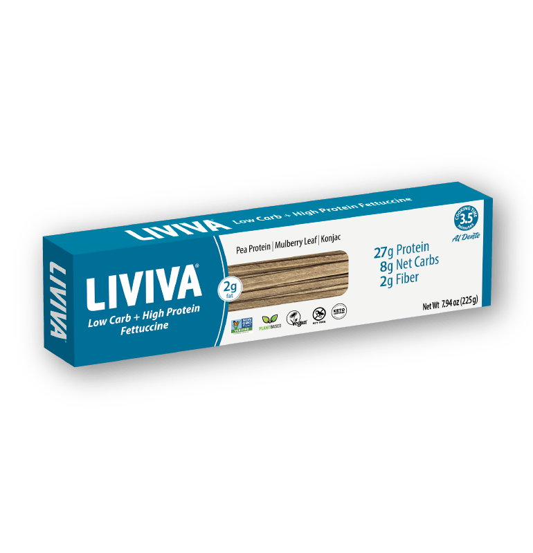 Low Carb High Protein Fettuccine - Livivafoods.com