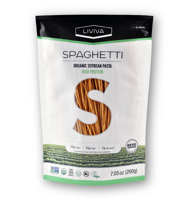 Organic Soybean Spaghetti - Livivafoods.com